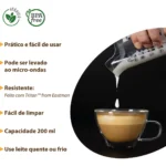 Espumador de Leite Portátil Pressca – Manual