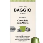 Cápsulas De Café Baggio Chocolate Com Menta Compatível Nespresso 10 Unidades