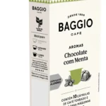 Cápsulas De Café Baggio Chocolate Com Menta Compatível Nespresso 10 Unidades