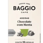 Cápsulas De Café Baggio Chocolate Com Menta Compatível Nespresso 10 Unidades