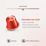 Cápsulas De Café Baggio Chocolate Com Avelã Compatível Nespresso 10 Unidades