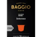 Cápsulas De Café Baggio Intenso Em Alumínio Compatível Nespresso 10 Unidades