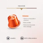 Cápsulas De Café Baggio Intenso Em Alumínio Compatível Nespresso 10 Unidades