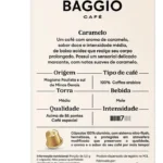 Cápsulas De Café Baggio Caramelo Compatível Nespresso 10 Unidades