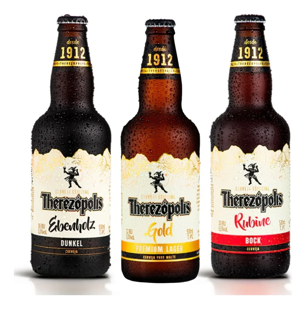 Kit 3 Cervejas Artesanais Teresópolis Premium Combo Especial