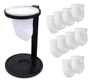 Mini Coador De Café De Pano Individual Com 10 Refis Extras
