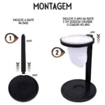 Mini Coador De Café De Pano Individual Com 10 Refis Extras